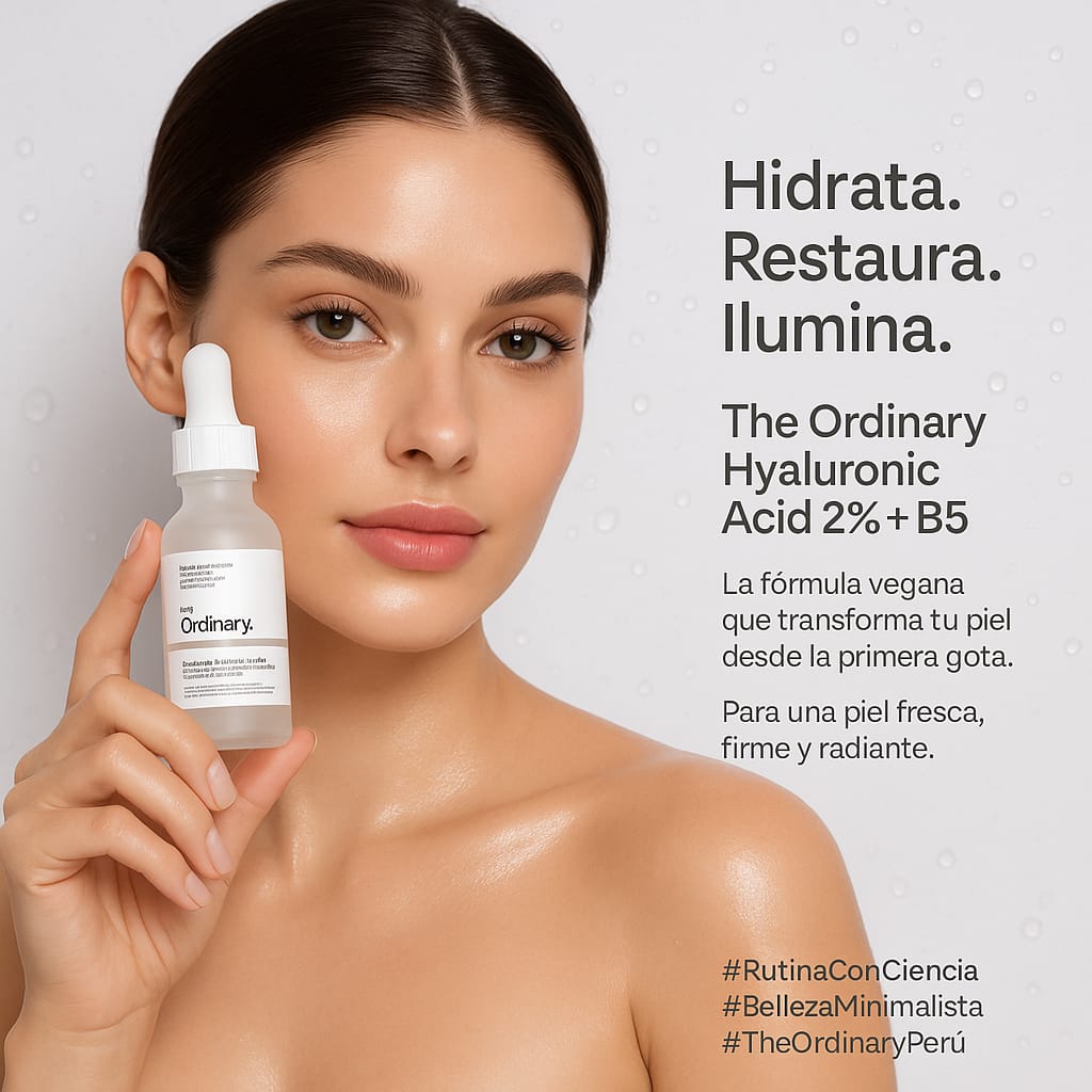 The ordinary - Suero de ácido hialurónico 2% + B5