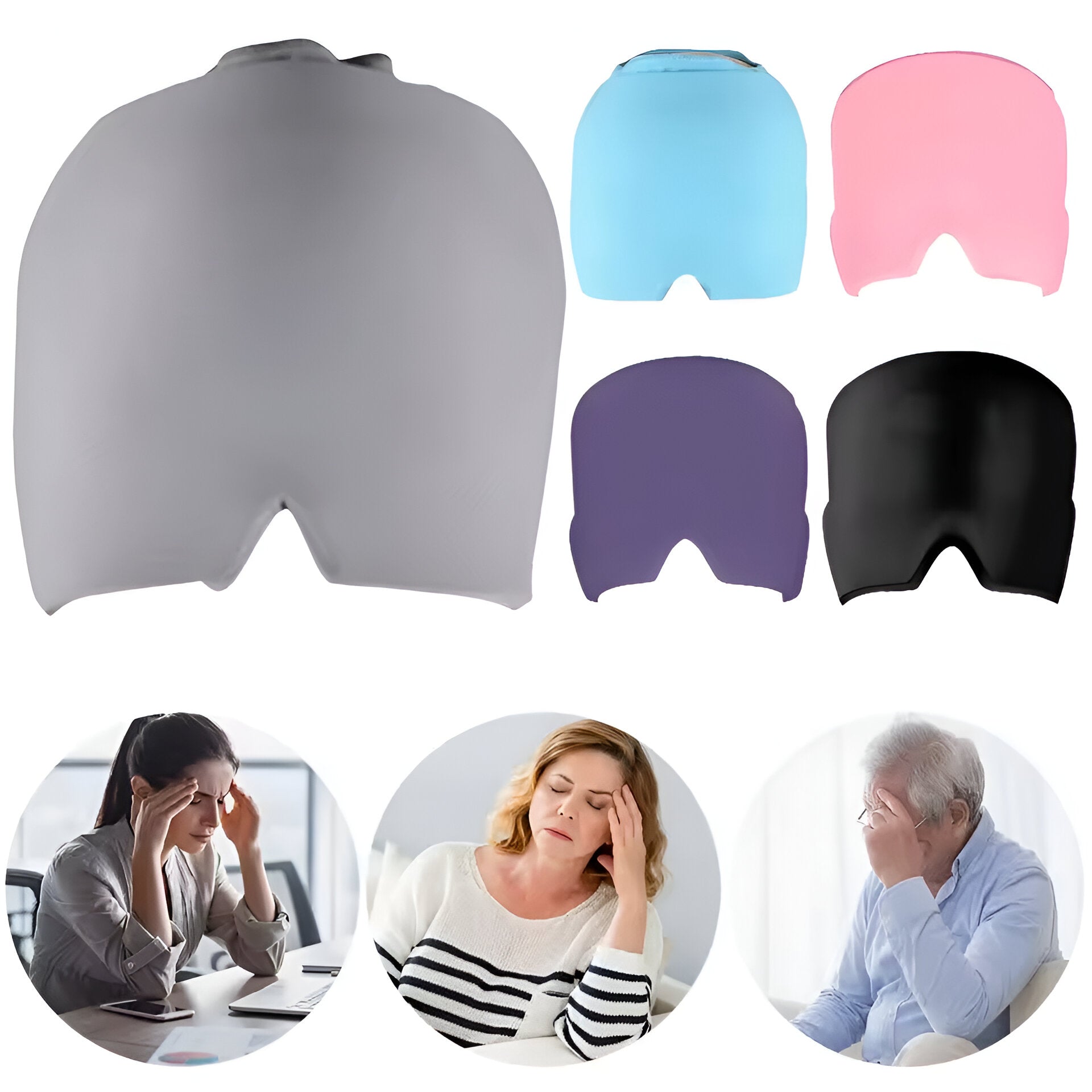Gorro de Gel para dolor de Cabeza y Migraña - RELIEFT HAT®
