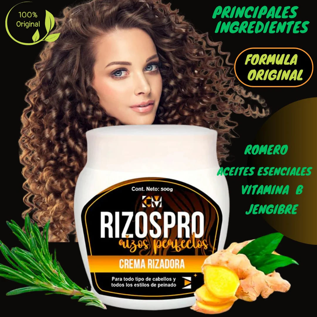 Rizos Pro crema VERDE/ORIGINAL - CurlMaster Pro Cream®