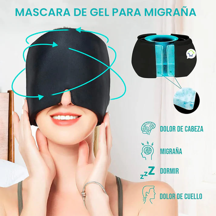 Gorro de Gel para dolor de Cabeza y Migraña - RELIEFT HAT®